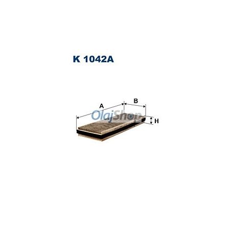 Filtron Utastérszűrő (K 1042A)