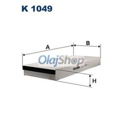 Filtron Utastérszűrő (K 1049)