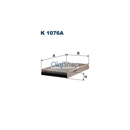 Filtron Utastérszűrő (K 1076A)