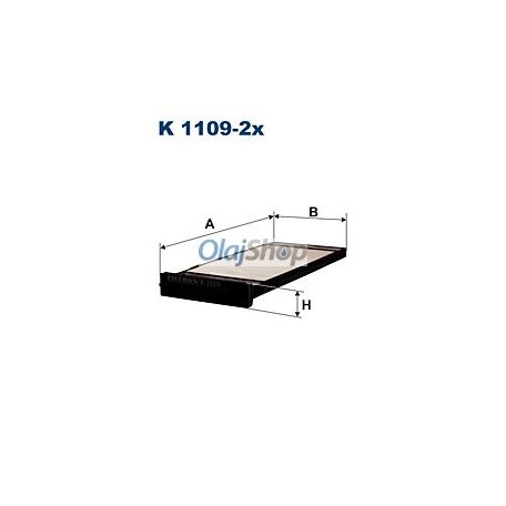 Filtron Utastérszűrő (K 1109-2X)