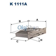 Filtron Utastérszűrő (K 1111A)