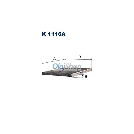 Filtron Utastérszűrő (K 1116A)