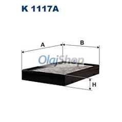 Filtron Utastérszűrő (K 1117A)