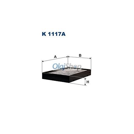 Filtron Utastérszűrő (K 1117A)