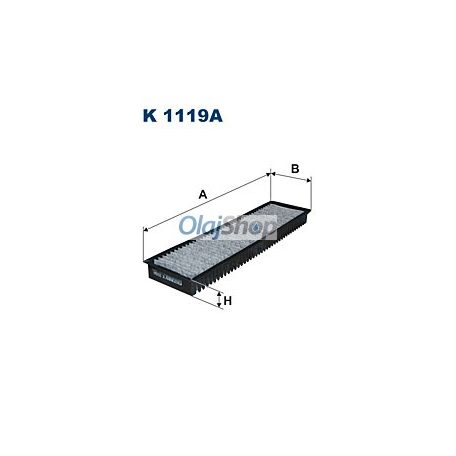 Filtron Utastérszűrő (K 1119A)