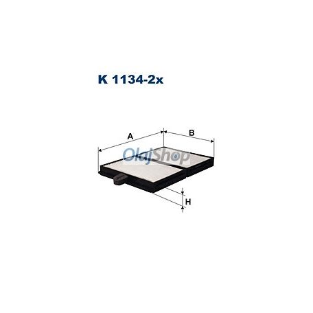 Filtron Utastérszűrő (K 1134-2X)