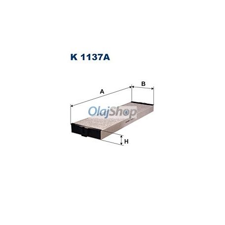 Filtron Utastérszűrő (K 1137A)