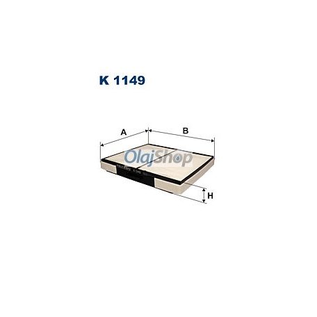 Filtron Utastérszűrő (K 1149)