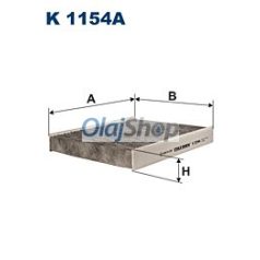 Filtron Utastérszűrő (K 1154A)