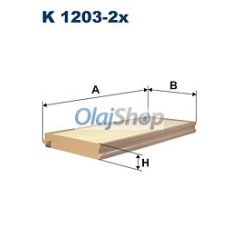 Filtron Utastérszűrő (K 1203-2X)