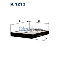 Filtron Utastérszűrő (K 1213)