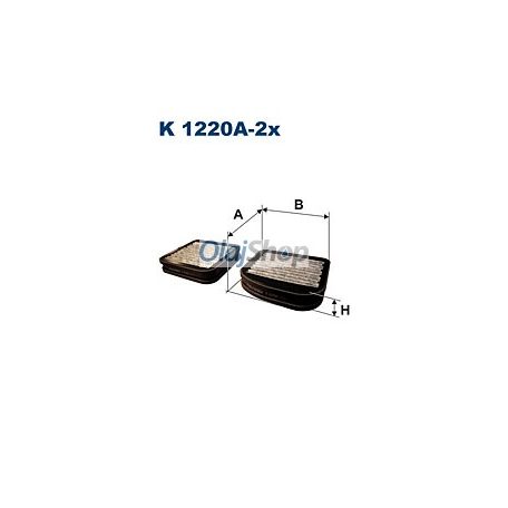 Filtron Utastérszűrő (K 1220A-2X)