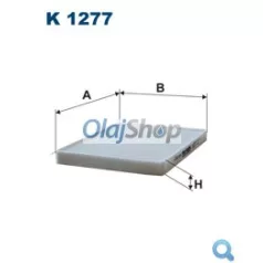 Filtron Utastérszűrő (K 1277)