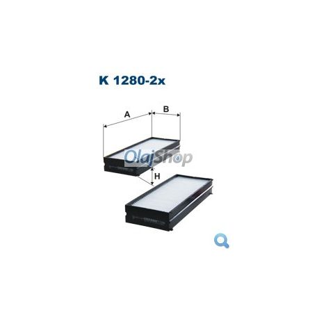 Filtron Utastérszűrő (K 1280-2X)