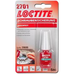   Loctite 2701 Nagy szilárdságú menetrögzítő, csavarrögzítő (5 ML)