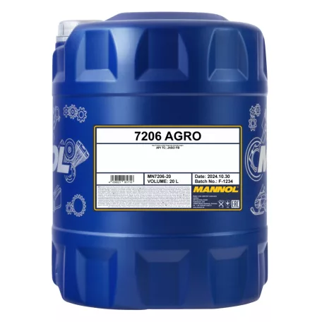 Mannol 7206 Agro (20 L) 2-Takt, kétütemű motorolaj