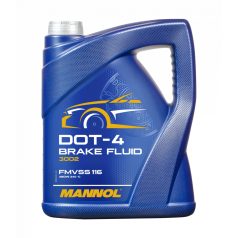 Mannol 3002 Brake Fluid DOT-4 (5 L) DOT4 fékfolyadék