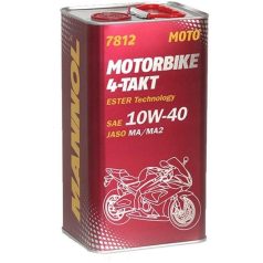 Mannol 7812 4-Takt Motorbike 10W-40 (4 L) metal