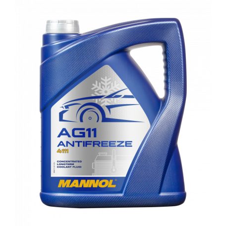 Mannol 4111 Antifreeze AG 11 Longterm (5 L) fagyálló -72 kék