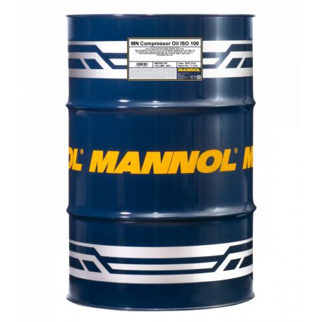 Mannol 2902 Compressor Oil ISO 100 (208 L)
