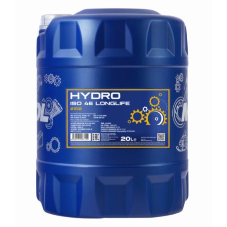 Mannol 2102 Hydro ISO 46 Longlife (20 L)