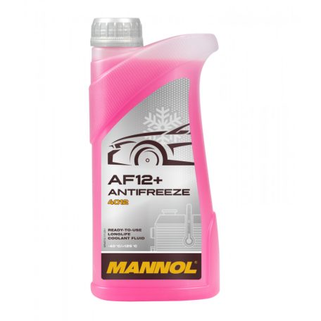 Mannol 4012 Antifreeze AF12+ (-40 Celsius) Longlife (1 L)