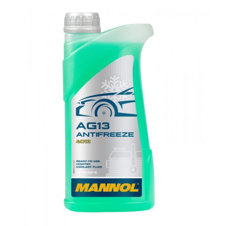 Mannol 4013 Coolant G13 (1 L) készre kevert, zöld