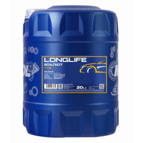 Mannol 7715 Longlife 504/507 5W-30 (20 L)