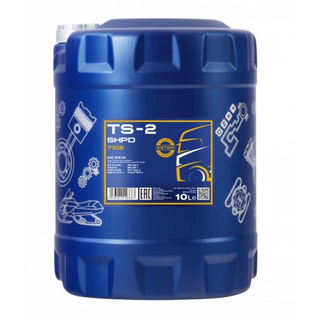 Mannol 7102 SHPD TS-2 20W-50 (10 L)
