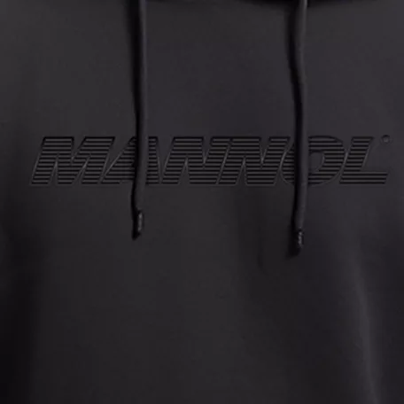 Mannol 2577 kapucnis pulóver szilikon logóval "M"
