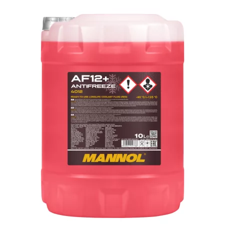 Mannol 4012 Antifreeze AF12+ (-40 Celsius) Longlife (10 L)