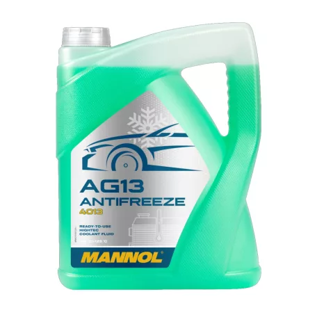 Mannol 4013 Coolant G13 (5 L) készre kevert, zöld