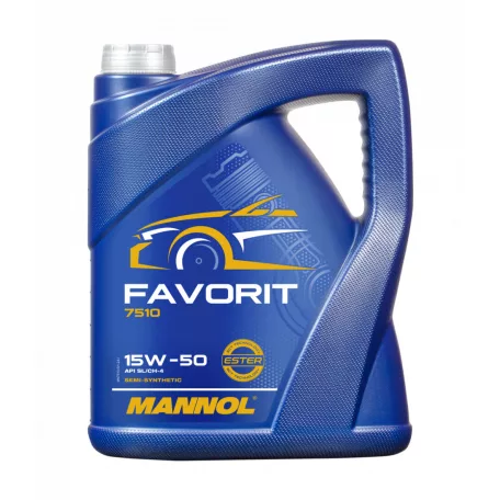 Mannol 7510 Favorit 15W-50 (5 L)