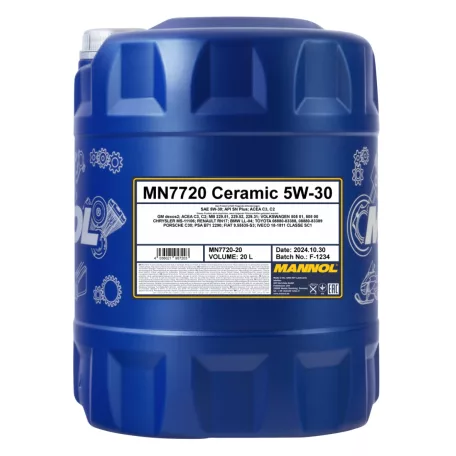 Mannol 7720 Ceramic 5W-30 (20 L)