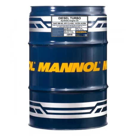 Mannol 7904 Diesel Turbo 5W-40 (60 L)