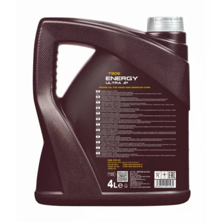 Mannol 7906 Energy Ultra JP 5W-20 (4 L)
