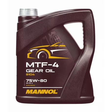 Mannol 8104 MTF-4 Gear Oil 75W-80 GL-4 (4 L)