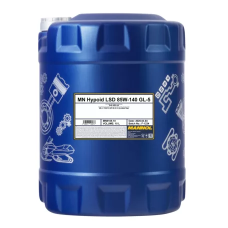 Mannol 8105 Hypoid LSD 85W-140 GL-5 (10 L)
