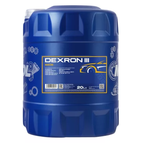 Mannol 8206 Automatic Plus ATF Dexron III (20 L)