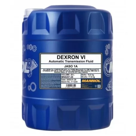 Mannol 8207 ATF Dexron VI (20 L)