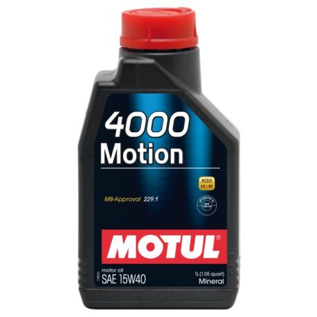 Motul 4000 Motion 15W-40 (1 L) A3/B3