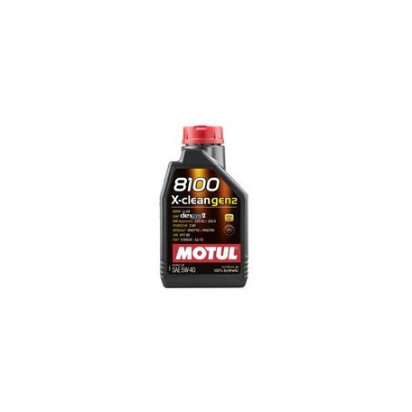 Motul 8100 X-Clean GEN2 5W-40 (1 L)