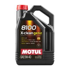 Motul 8100 X-Clean GEN2 5W-40 (5 L)