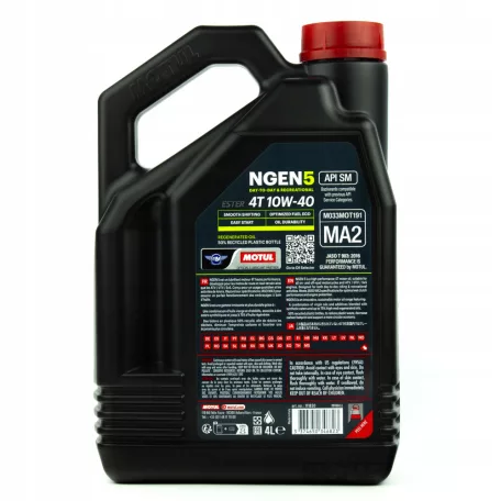 Motul NGEN 5 4T 10W-40 (4 L)