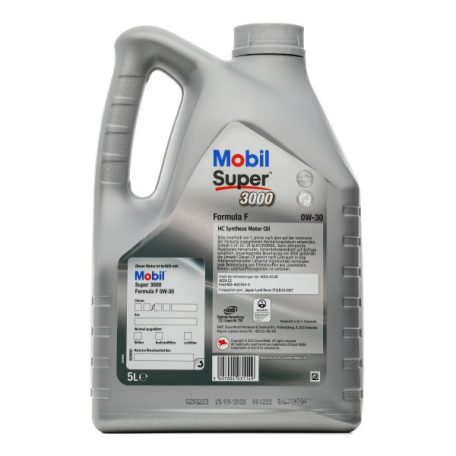 Mobil Super 3000 Formula F 0W-30 (5 L)