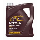 Mannol 8104 MTF-4 Gear Oil 75W-80 GL-4 (4 L)