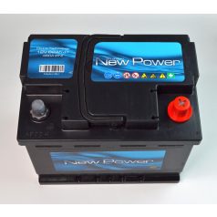 NEW POWER Akkumulátor 62AH 480A J+