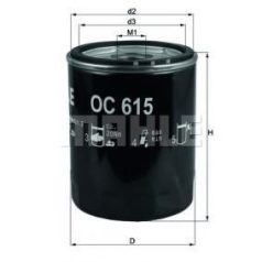 MAHLE OC615 olajszűrő (OC615)