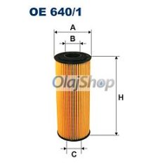 Filtron Olajszűrő (OE 640/1) (OE640/1)
