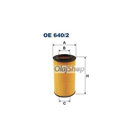Filtron Olajszűrő (OE 640/2)